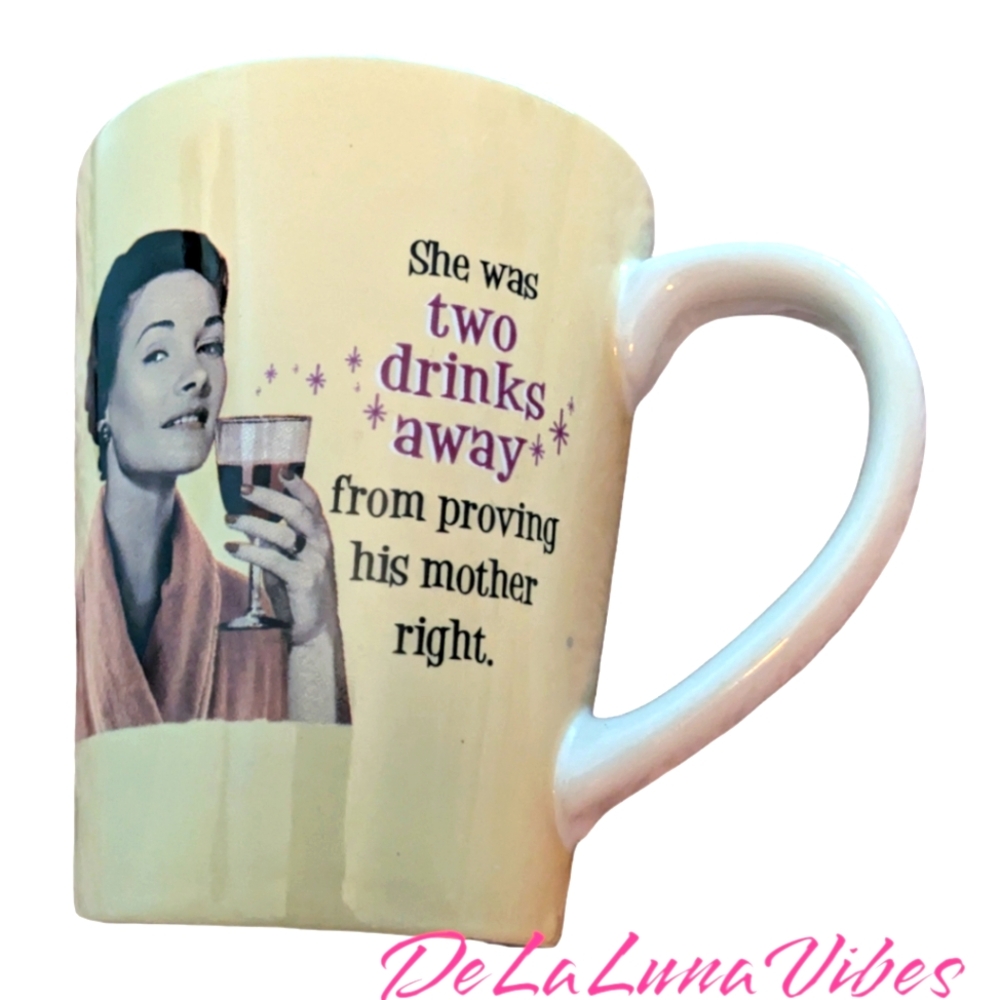 2/$15 Conversation Coffee Cup